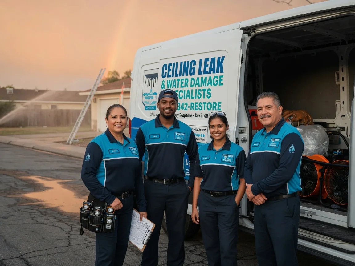 Ceiling Leak Cleanup company in Longville, MN