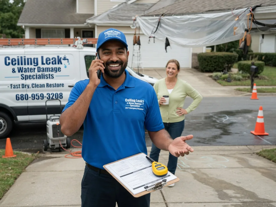 Ceiling Leak Cleanup Longville, MN FAQs